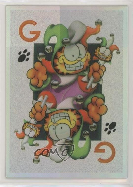 1995 Krome Chase Chromium Garfield Joker’s Wild Lui è la vera carta! #GC-8 2k3