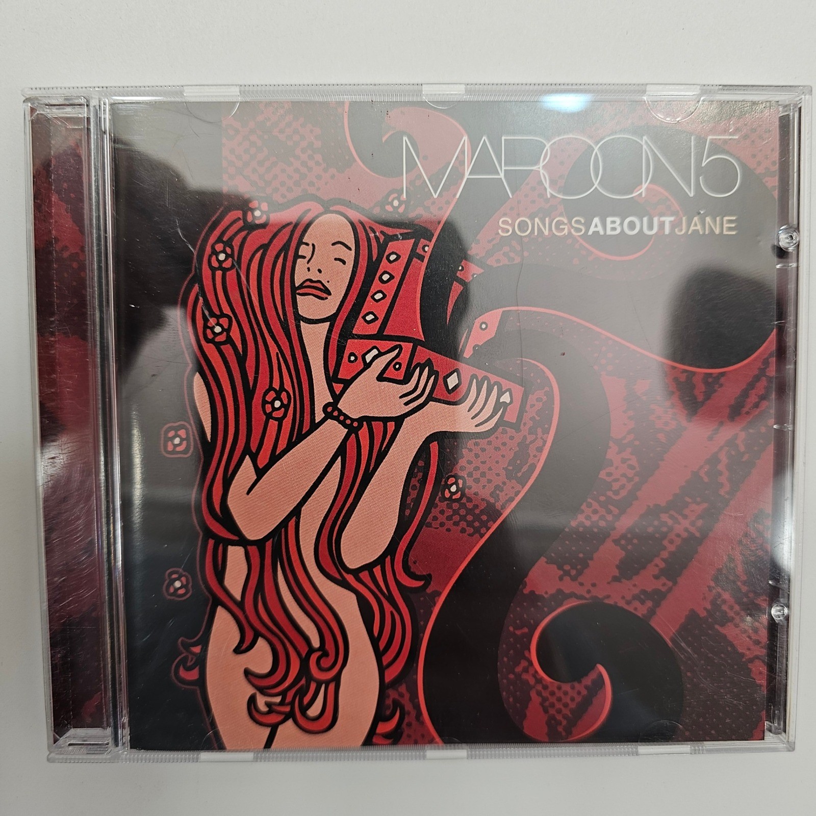 Y2K Maroon 5 Songs About Jane CD 2002 Pop Rock Debut Album Red Cover Art