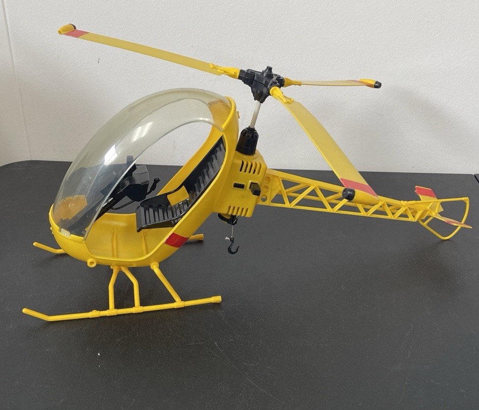 Vintage 1970s HASBRO GI JOE Adventure Team Yellow Helicopter