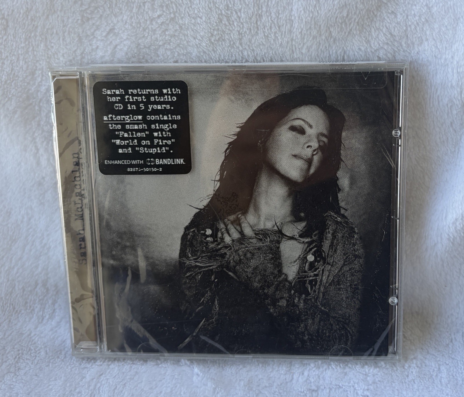 New/Sealed SARAH MCLACHLAN - Afterglow, Audio Music CD, 2003, Arista