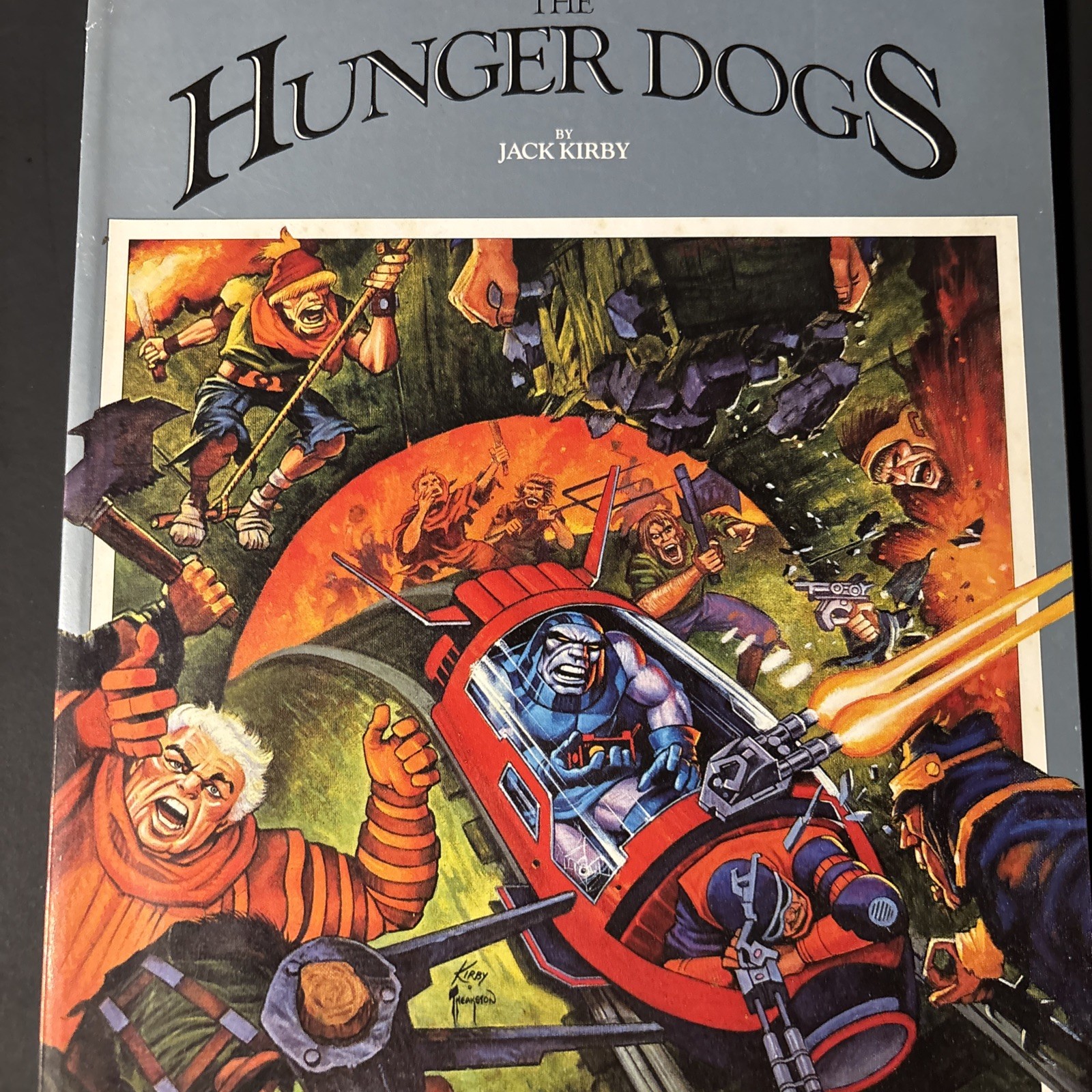 DC Graphic Novel Hunger Dogs 1985 Jack Kirby New Gods - Quarto Mondo JL