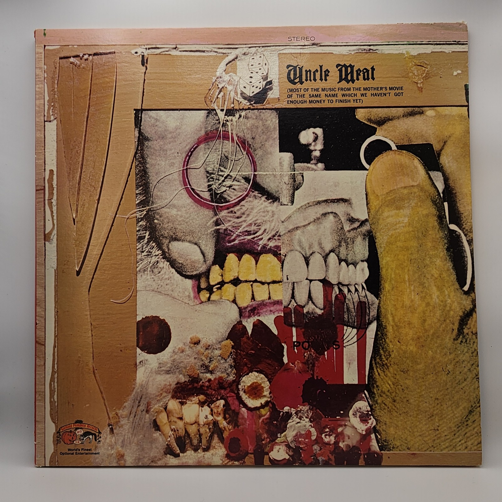 Frank Zappa Uncle Meat 1987 Vinyl LP Original 1st Press VG+/VG+