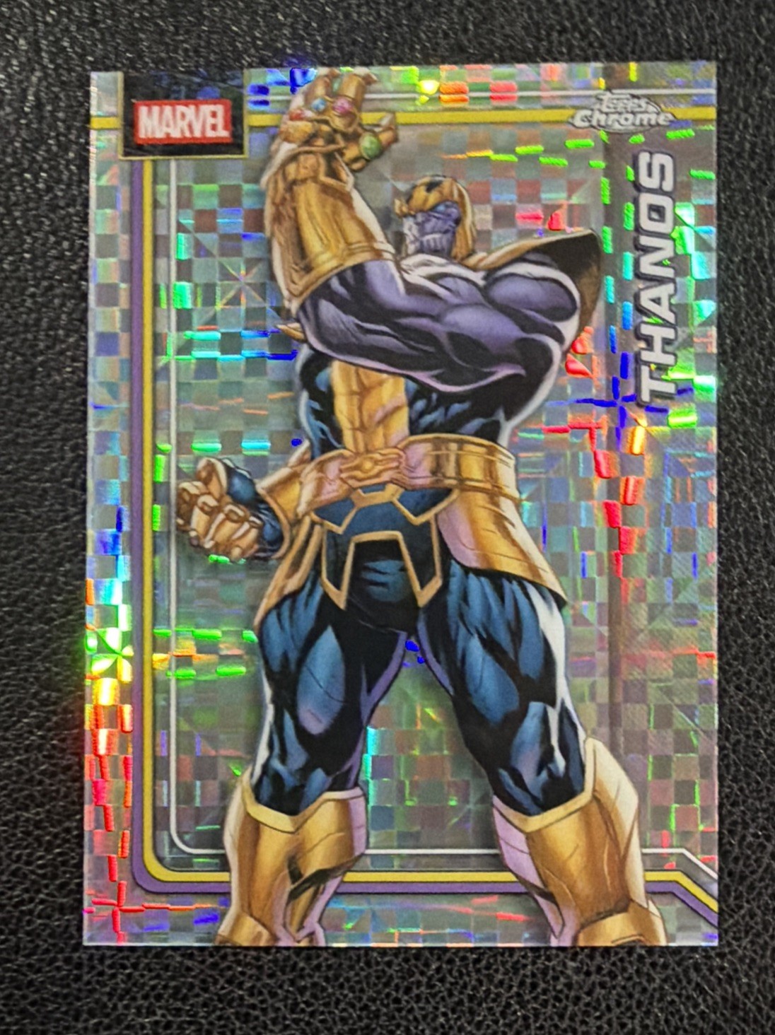 Topps 2026 Topps Chrome Marvel Thanos X Fractor #174