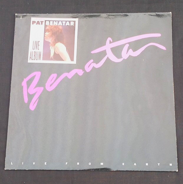 Pat Benatar - Live From Earth - Vinyl LP 1983 Chrysalis CHR 1451 Live