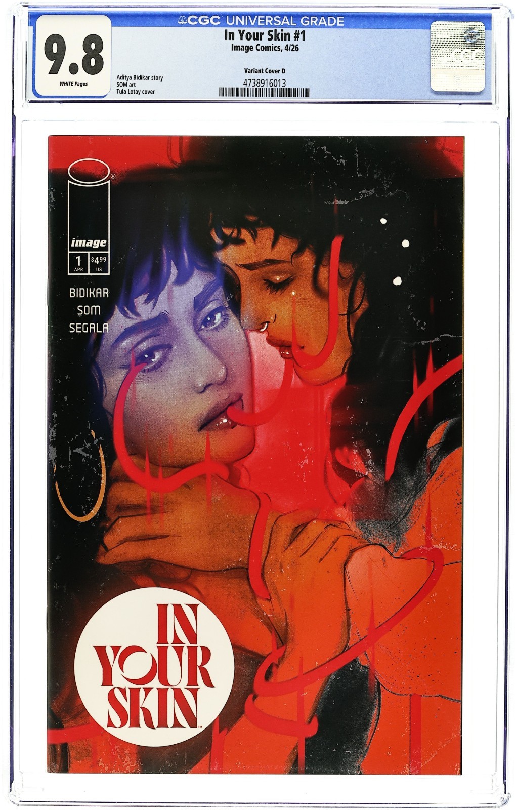 In Your Skin #1D [1:25] Incentive - 2026 - CGC 9.8 - Tula Lotay