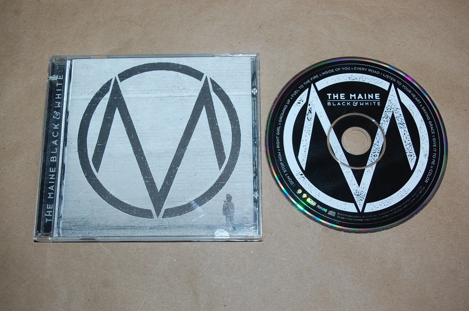 The Maine Black & White CD