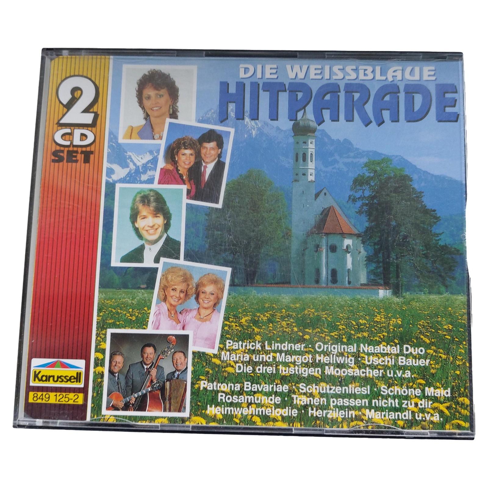 Weissblaue Hitparade 2CD Set Musica Leggera Volksmusik