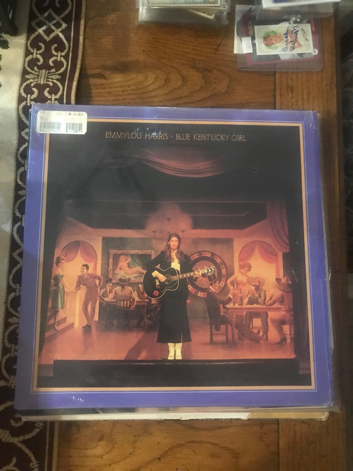 Emmylou Harris LP Blue Kentucky Girl  (LP733