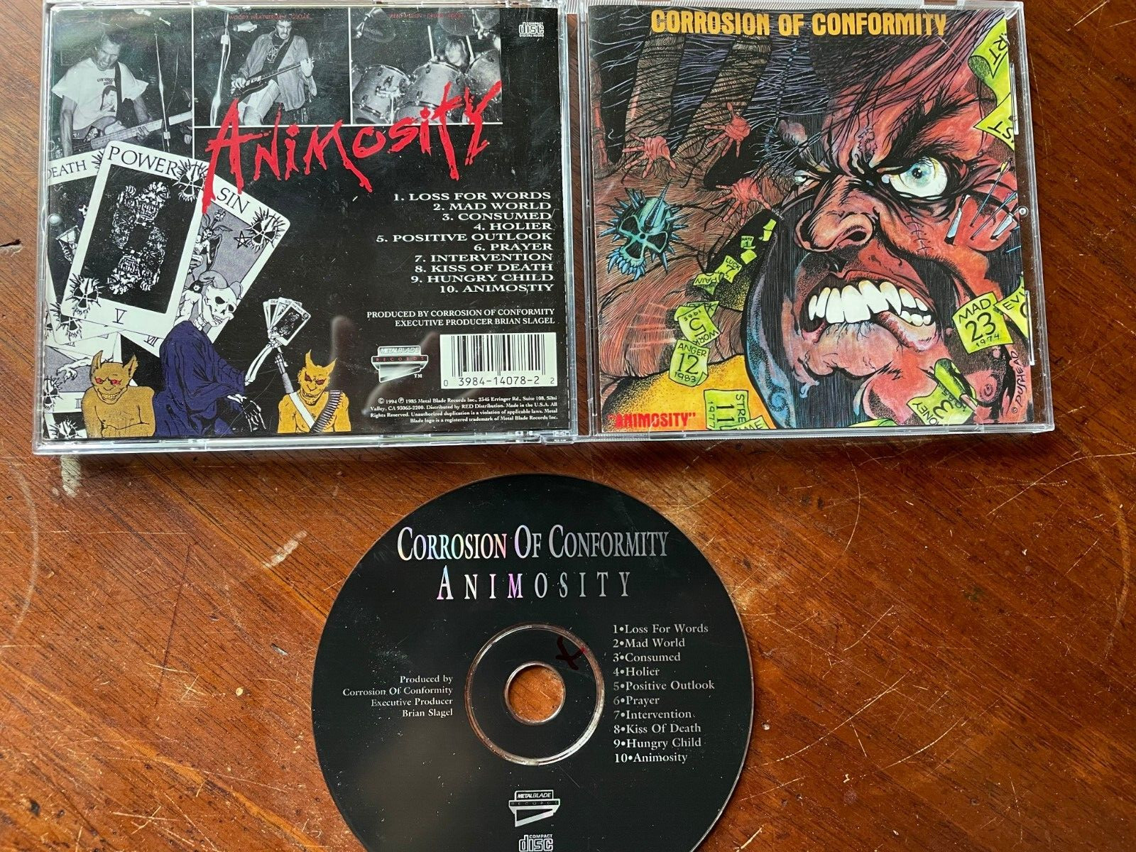 Corrosion of Conformity (Used CD, 1994) Animosity