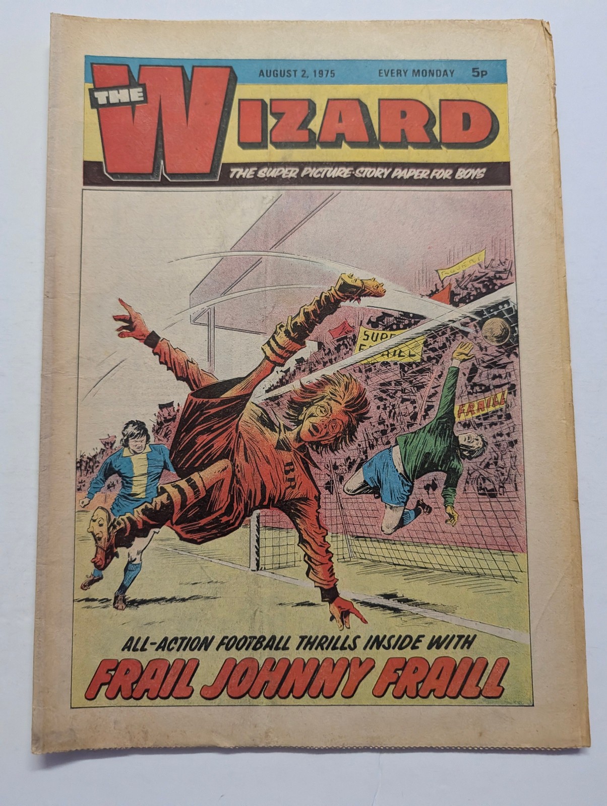 The Wizard Comic, August 2nd 1975.