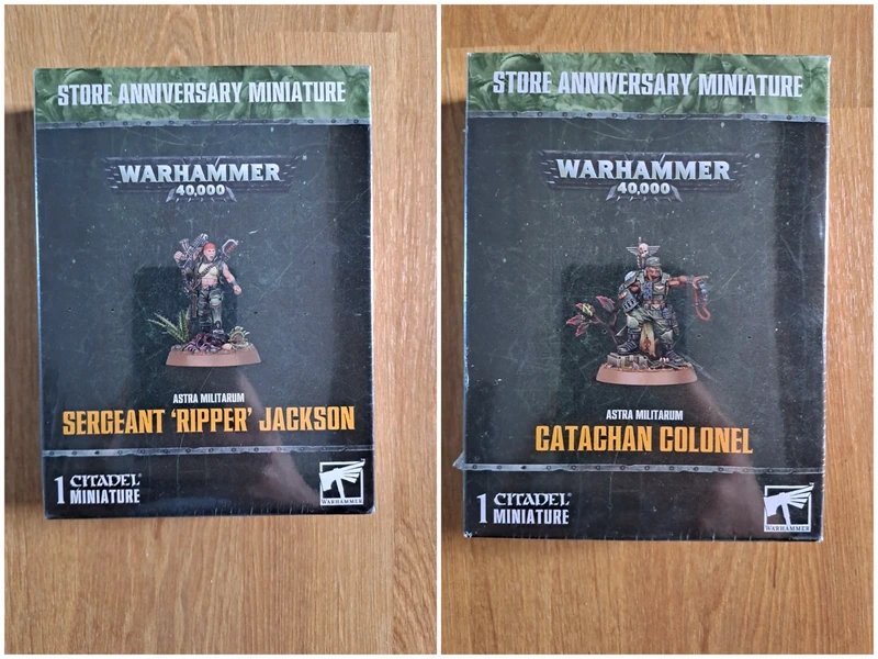 Warhammer 40k - Lot figurines exclusive catachan