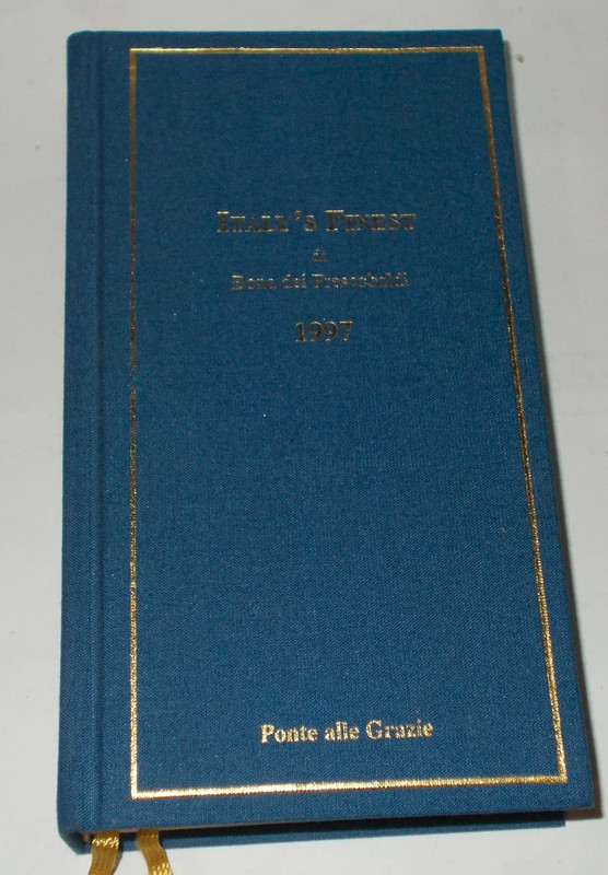 italy's finest di bona dei frescobaldi agenda 1997 ponte alle grazie