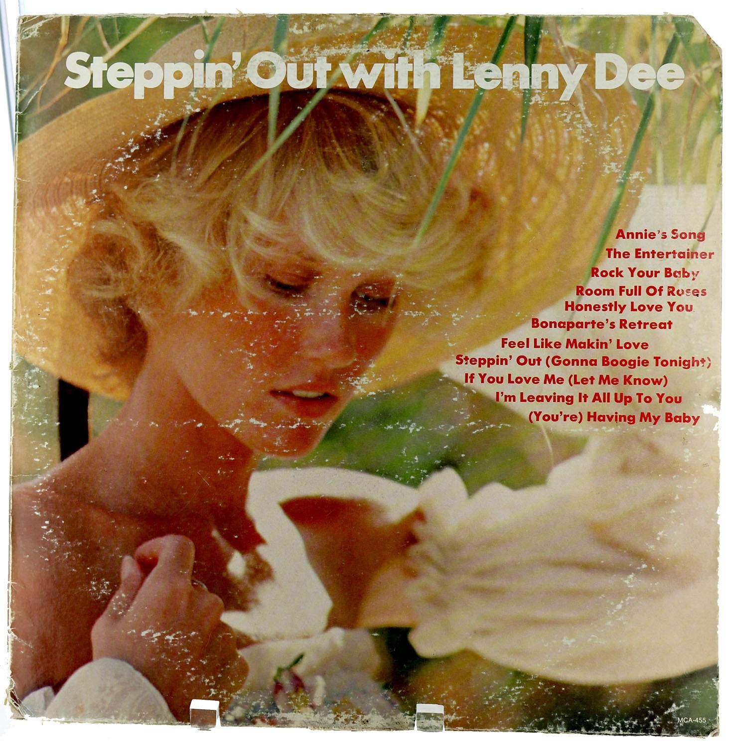 Lenny Dee Steppin' Out LP 1974 MCA-455 Organ Easy Listening Vinyl Annie's Song