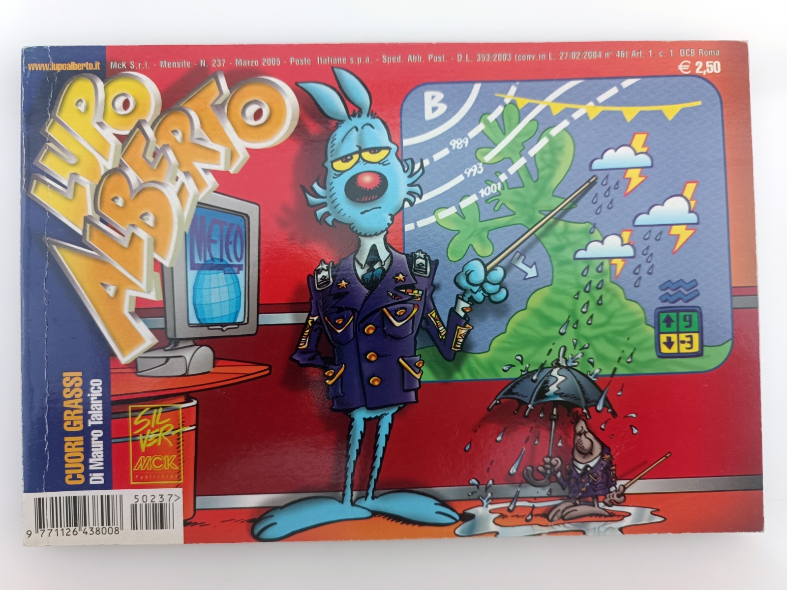 LUPO ALBERTO – N. 237 – Marzo 2005 – Fumetto Umoristico Italiano Silver