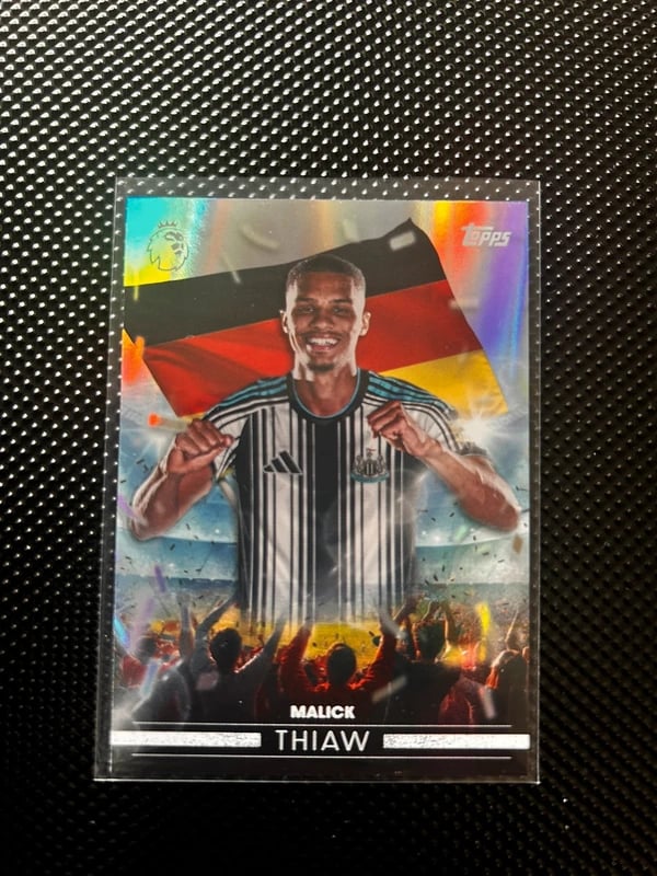 Topps Premier League 2026/27 Malick Thiaw Newcastle United FF 20 Card