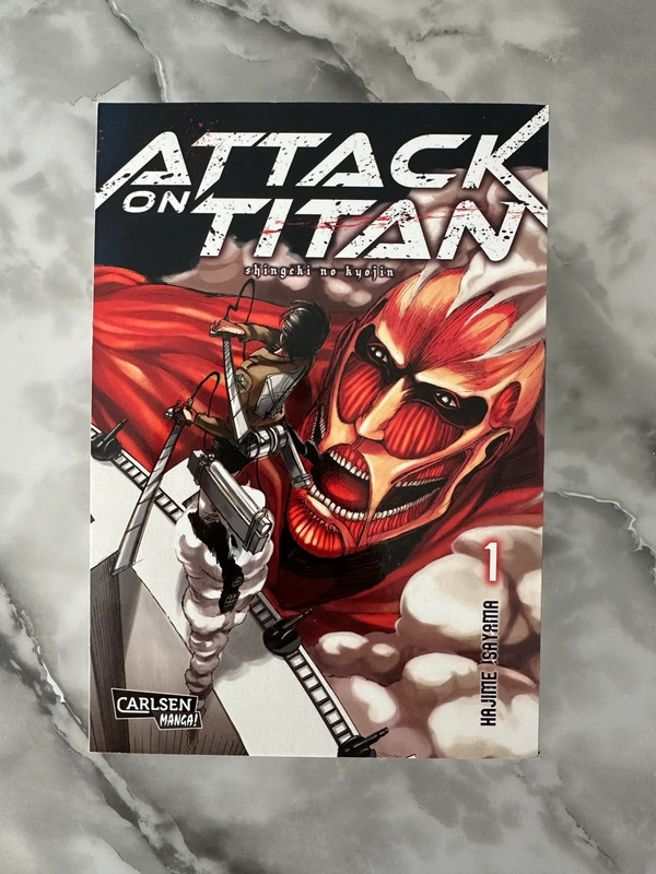 Attack on Titan Manga 1-5