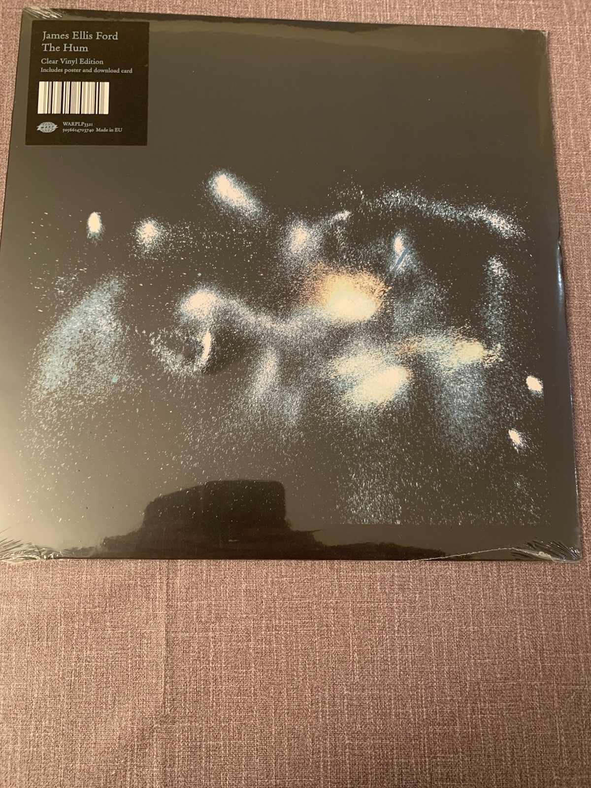 JAMES ELLIS FORD THE HUM LP CLEAR VINYL NEW SEALED