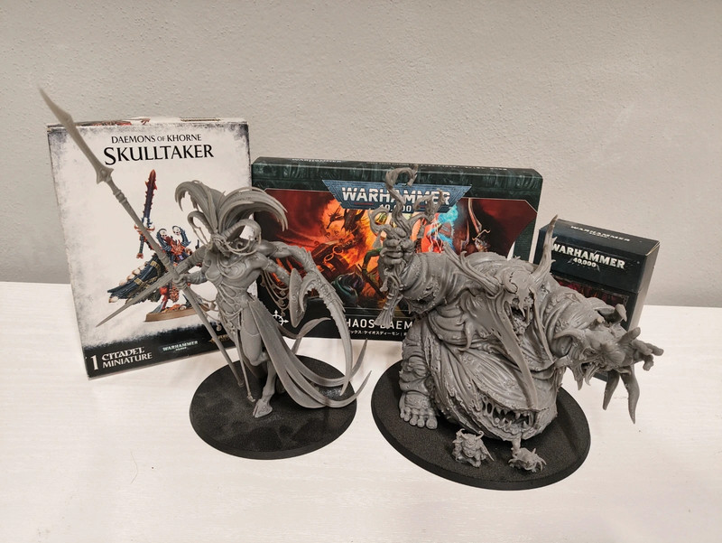 Lote Grandes Demonios del Caos - Warhammer 40k