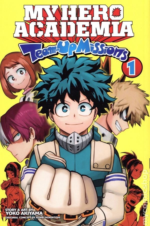 My Hero Academia Team-Up Missioni GN #1-1° NM 2021 Immagine Stock