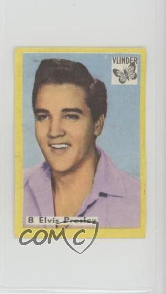1958-76 Vlinder Matches Film TV and Music Stars Elvis Presley #8 0w6