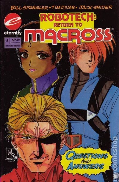 Robotech Ritorno a Macross #5 FN 1993 Immagine Stock