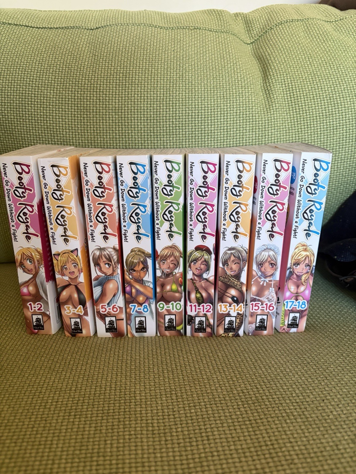 Booty Royale Completo 1-18 (9 Volumi Omnibus) Manga Inglese Ecchi