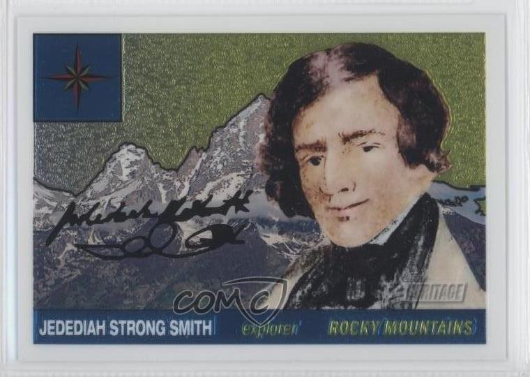 2009 Topps American Heritage Chrome 931/1776 Jedediah Strong Smith #C16 y0i