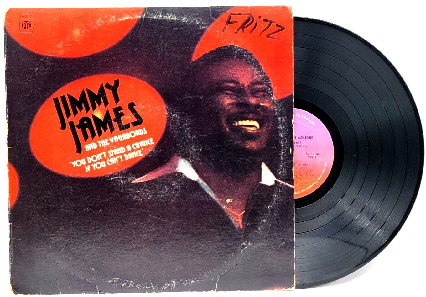 JIMMY JAMES & THE VAGABONDS - YOU DON'T STAND A CHANCE IF YOU CAN'T DANCE - SOUL