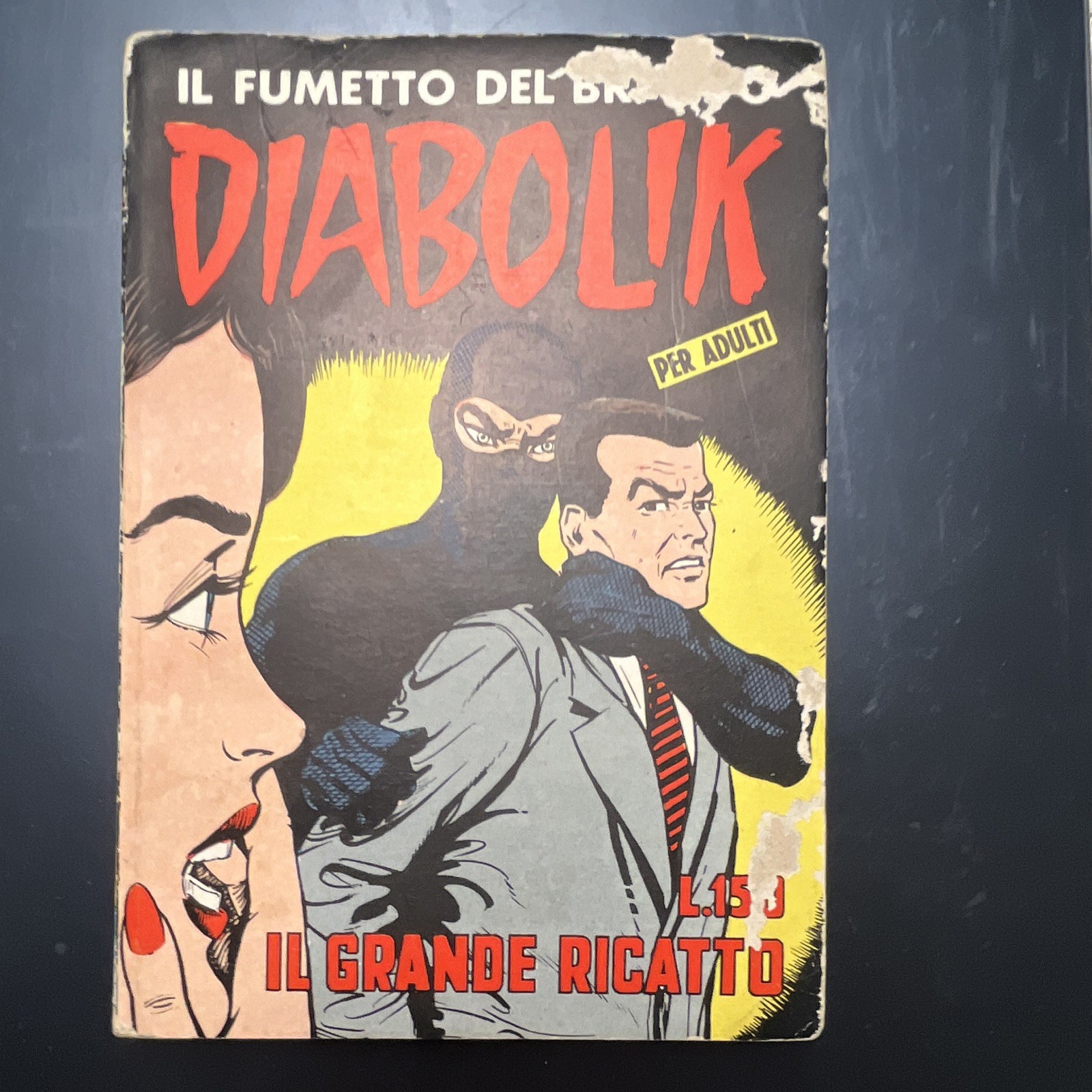 DIABOLIK n. 22 Il grande ricatto - fumetto italiano - Diabolik, 1964 originale