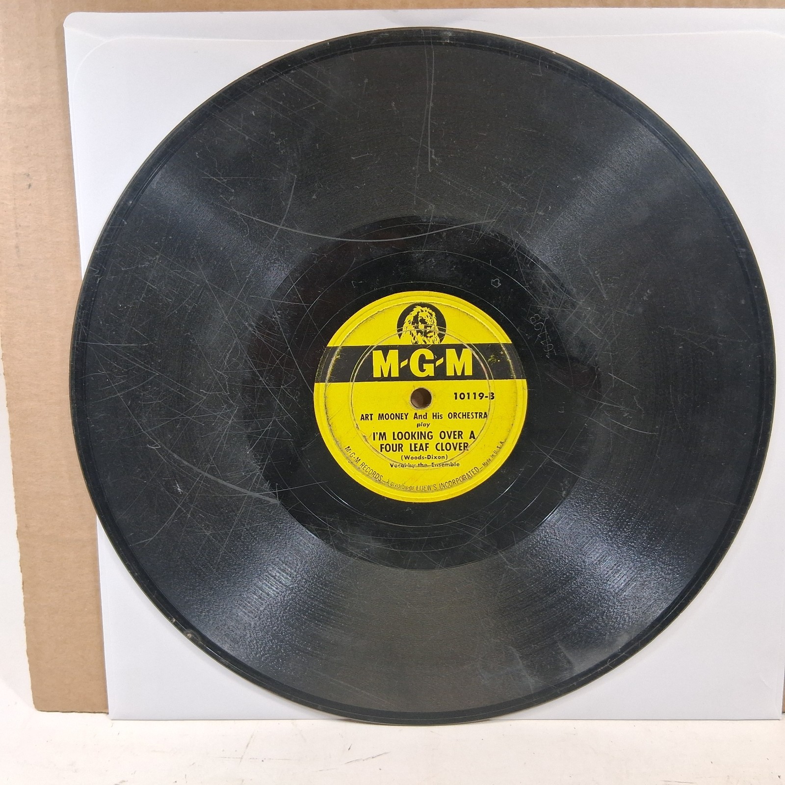 I'm Looking Over A Four Leaf Clover, Big Brass Band From Brazil 78rpm 10in