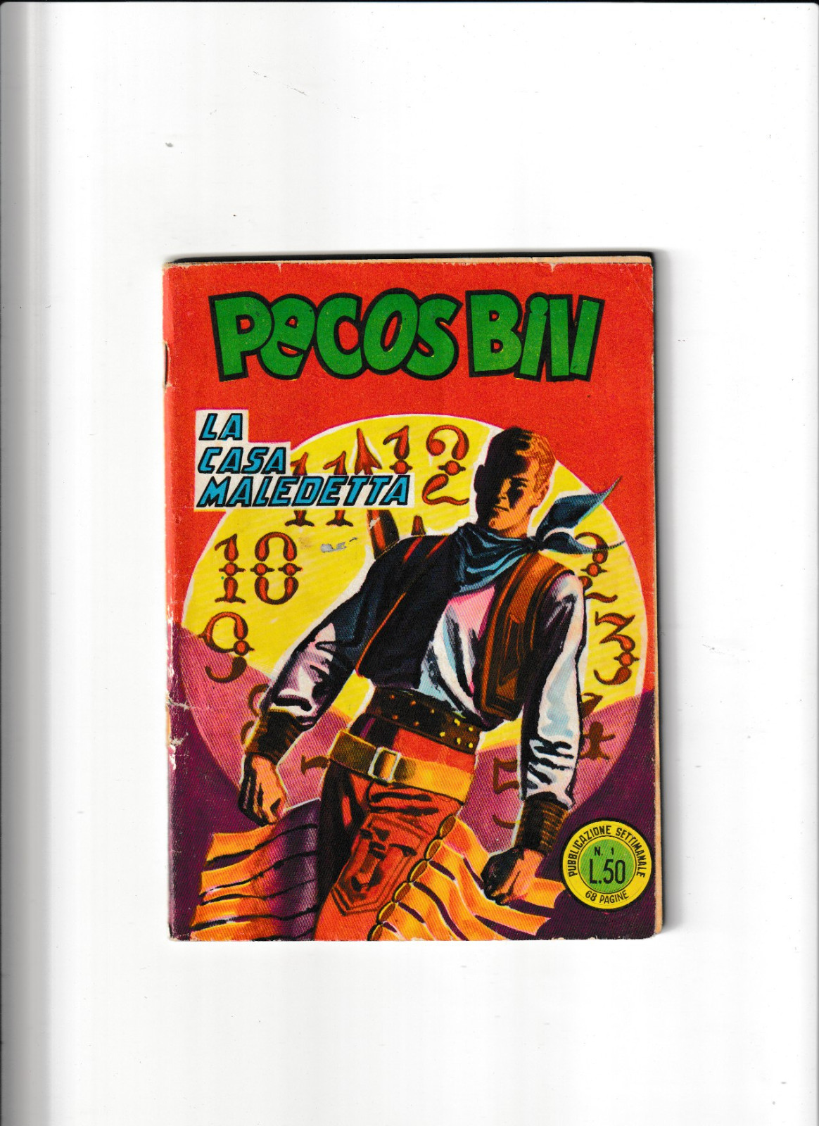 fumetto gli albi di pecos bill 1/52 completa edizioni fasani 1964