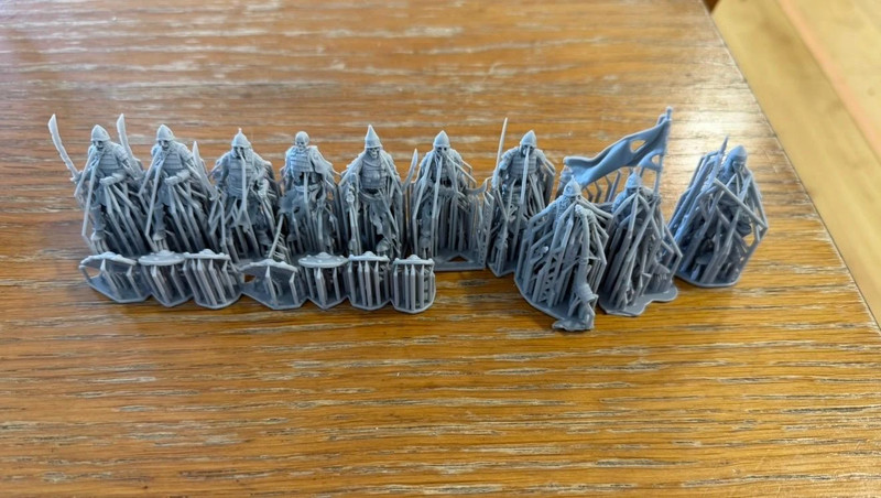 10 Skeleton Boyar Guard 1 - Highlands Miniatures