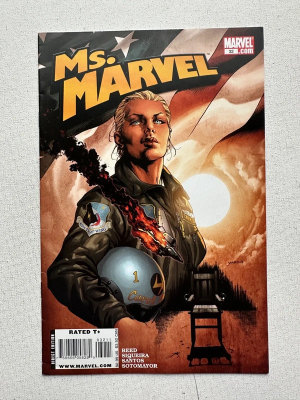 Ms. Marvel 32 Cover by David Yardin (2006 2nd Series)