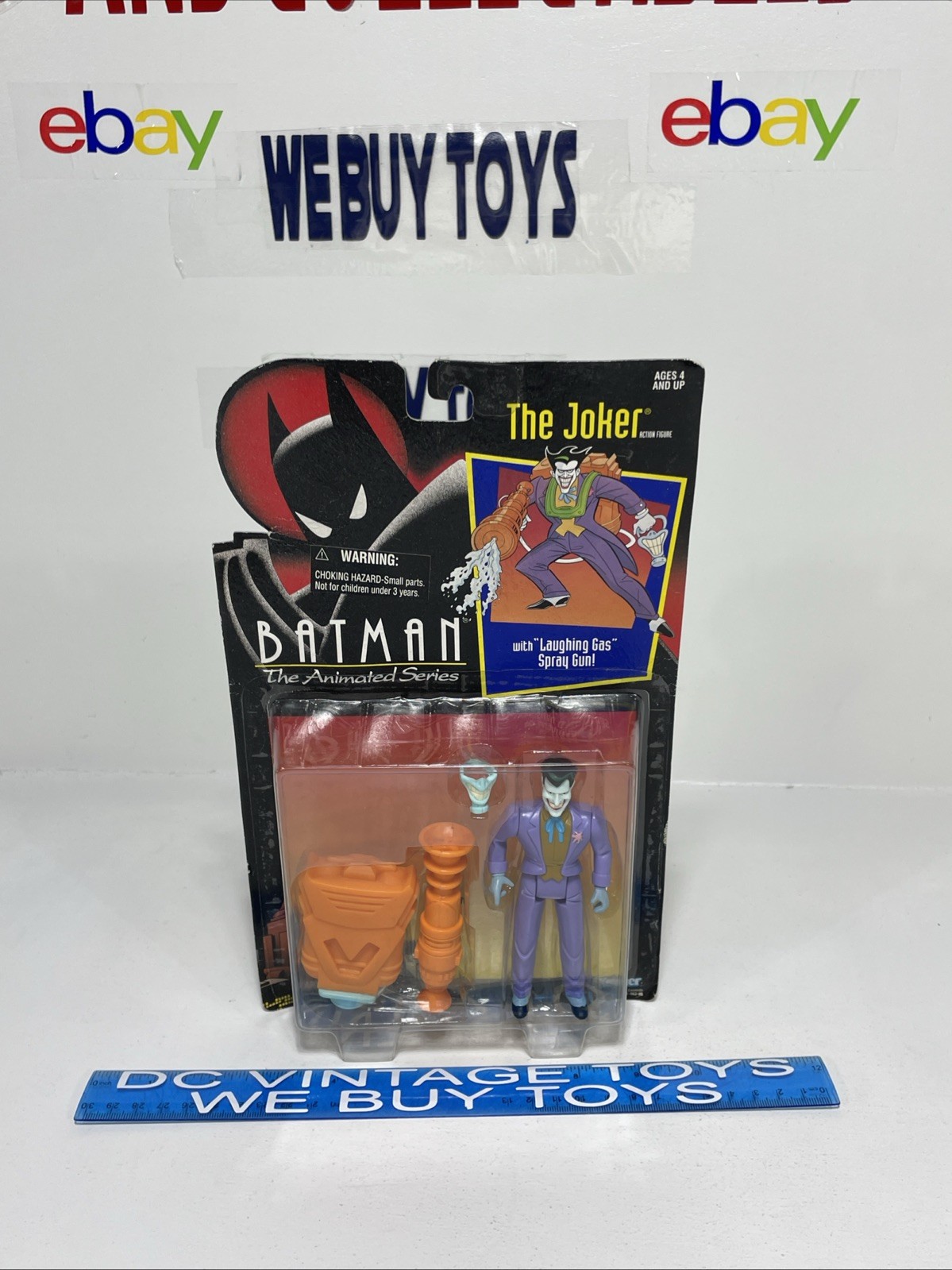 The Joker Action Figure Batman La Serie Animata Kenner Vintage 1992 Nuovo!