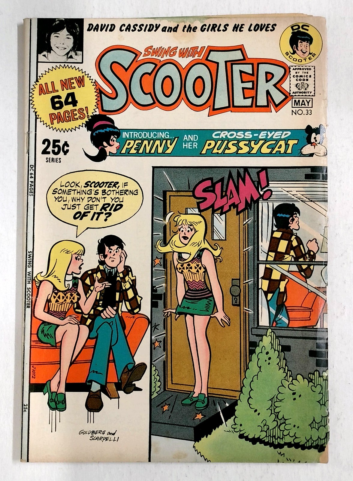 Swing With Scooter #33 - David Cassidy - Batman - 1st appearance Penny & Pus