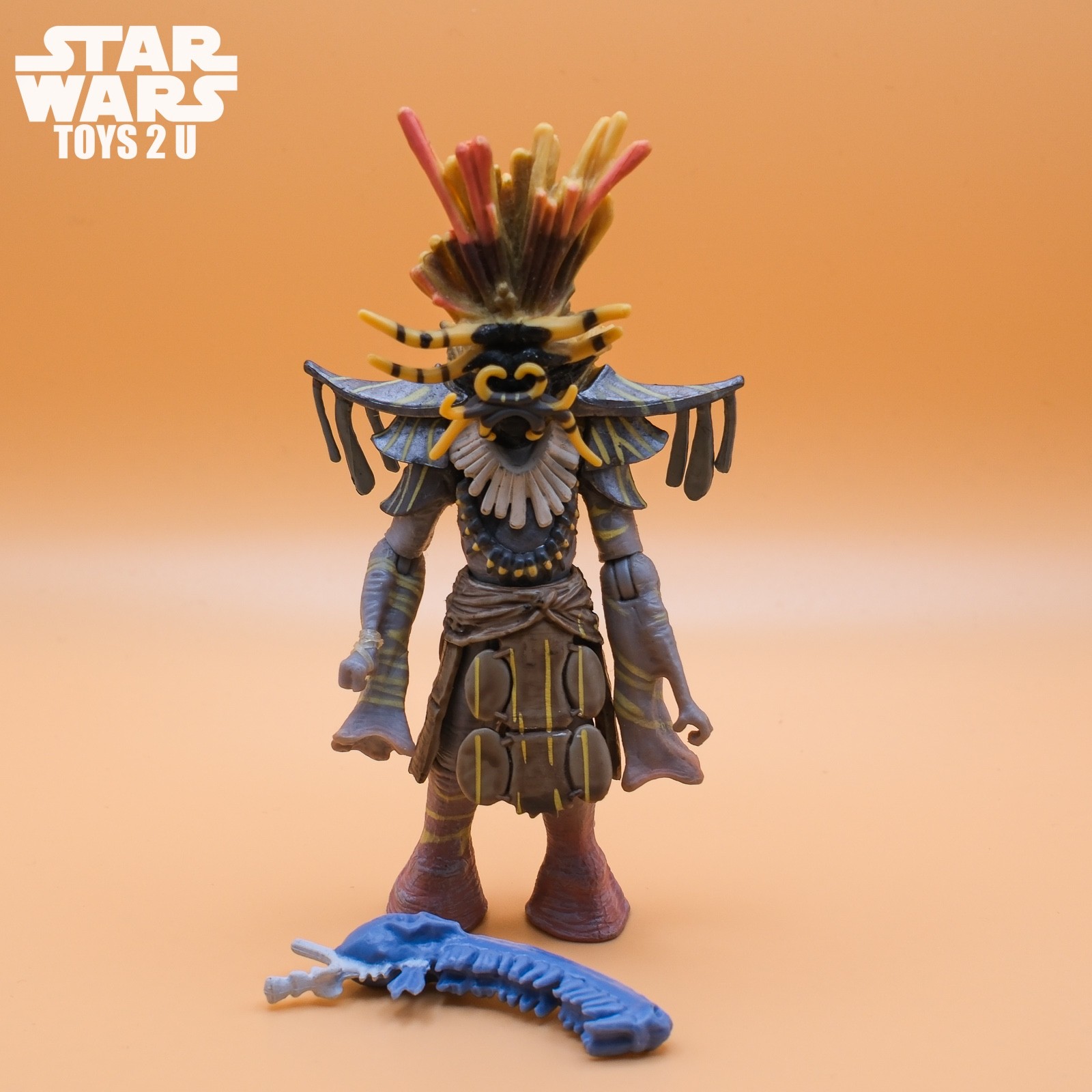 STAR WARS FELUCIAN WARRIOR 3.75" FIGURE 2008 30TH ANNIVERSARY COLLECTION