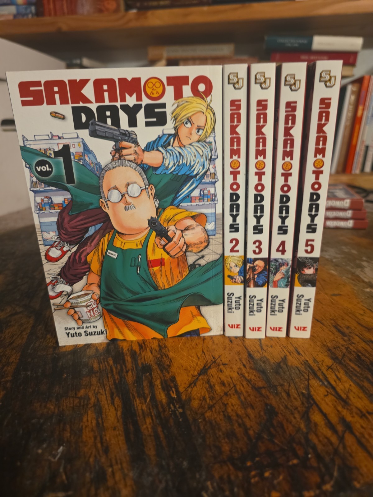Sakamoto Days Manga Volumi 1-5 Storia e Arte di Yuto Suzuki