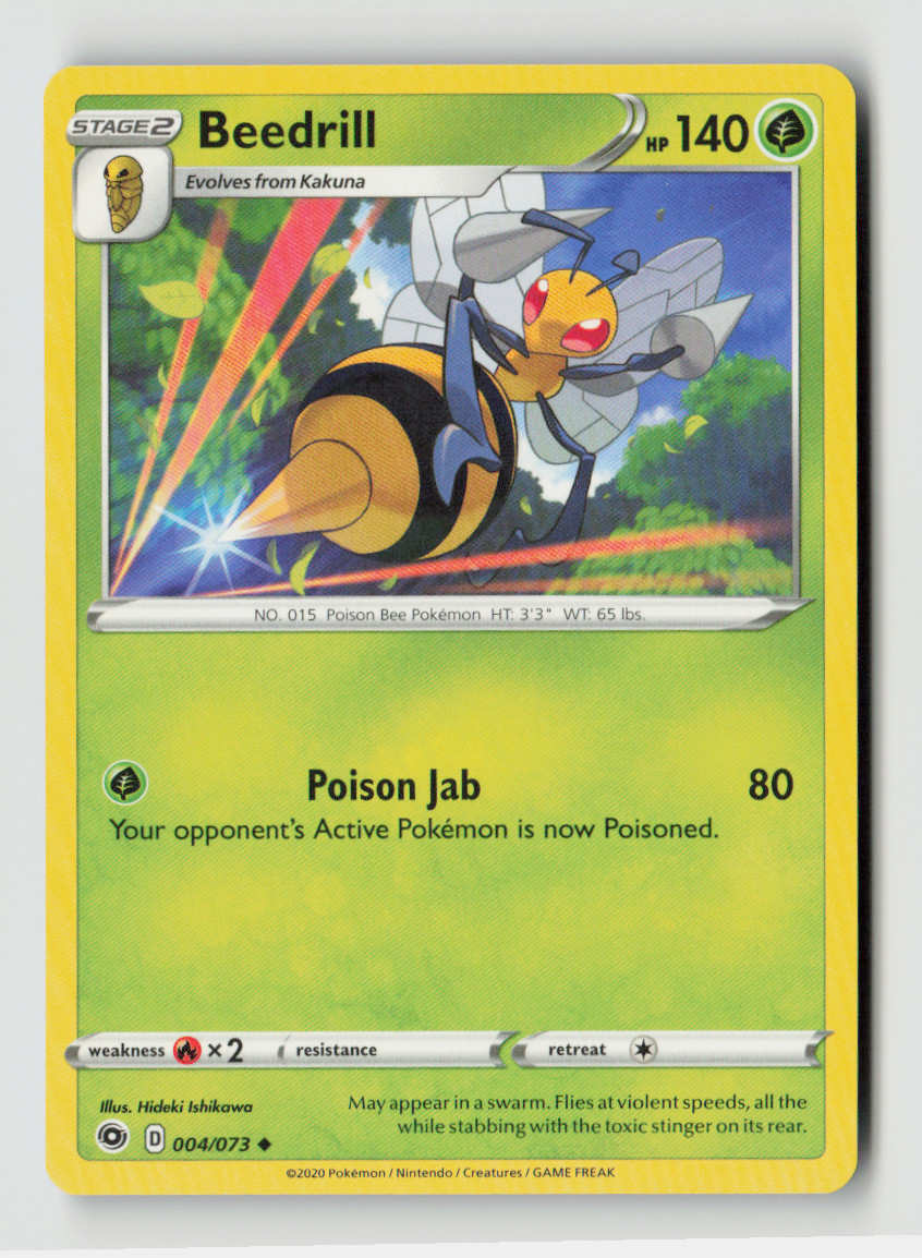 Beedrill Uncommon CHP Champion's Path 04/73 NM