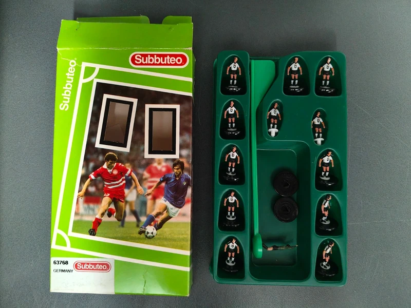 Subbuteo Ref. 63768 Germania / Germany - Squadra Nazionale Tedesca Vintage - 11 Giocatori + Portiere