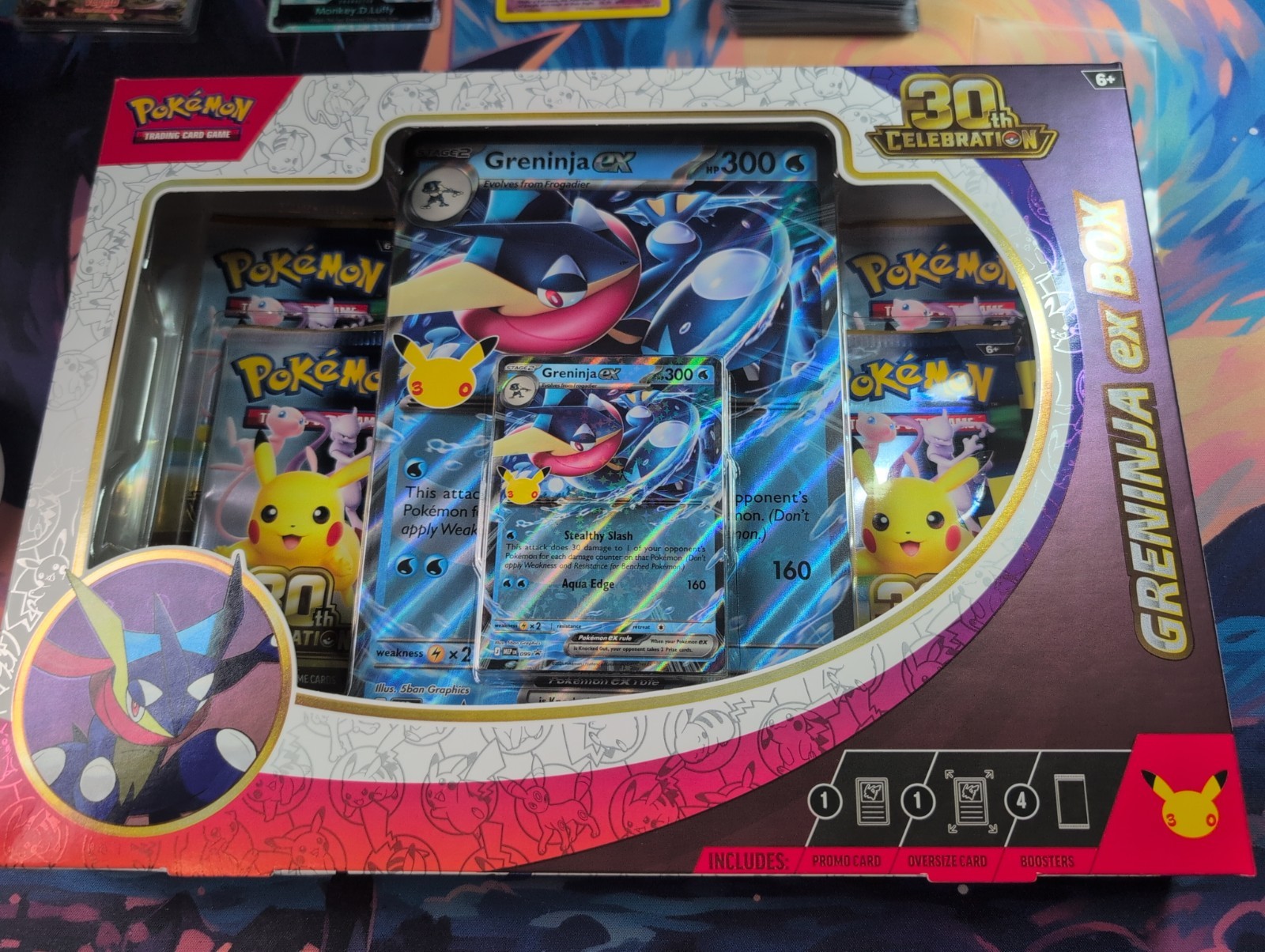 Pokemon TCG 30th Celebration EX Box - Greninja
