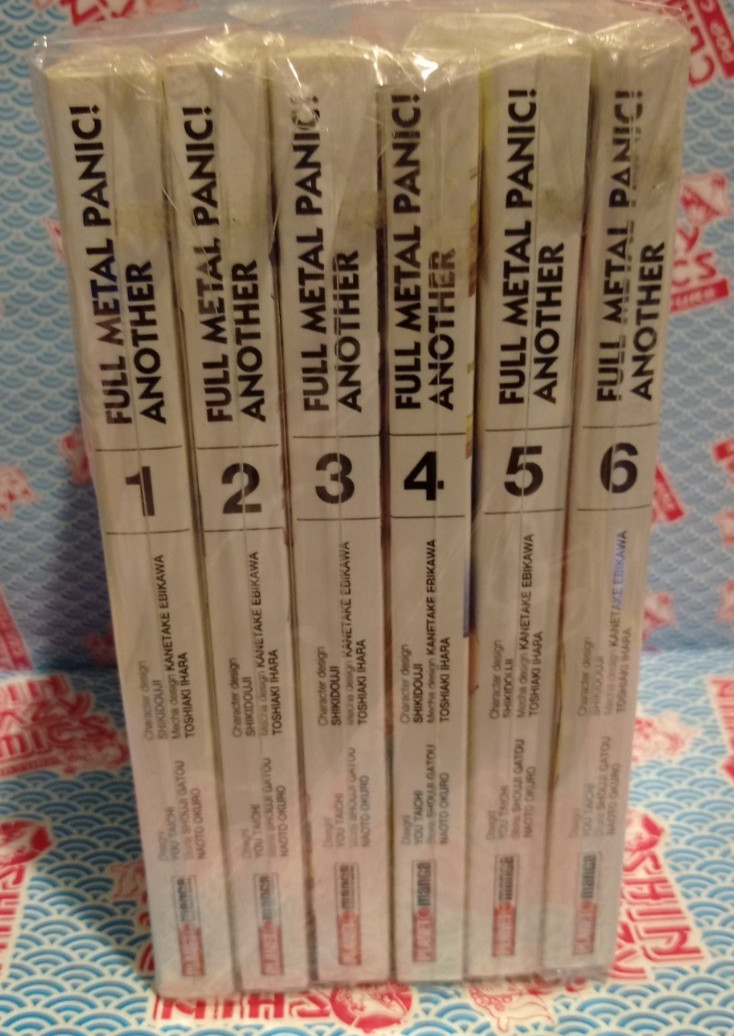 Full metal panic another, serie completa, volumi da 1 a 6