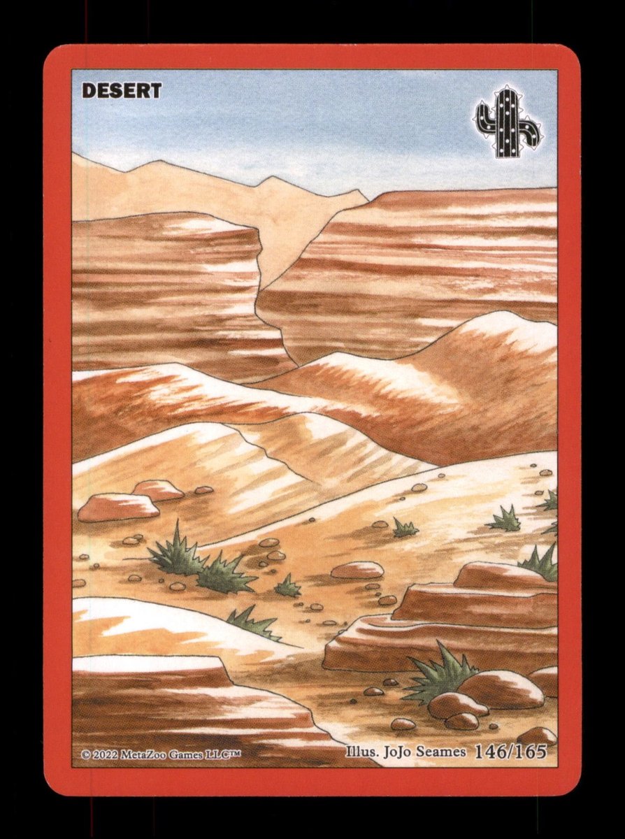 Desert 146/165 2022 MetaZoo  Trading Card TCG CCG