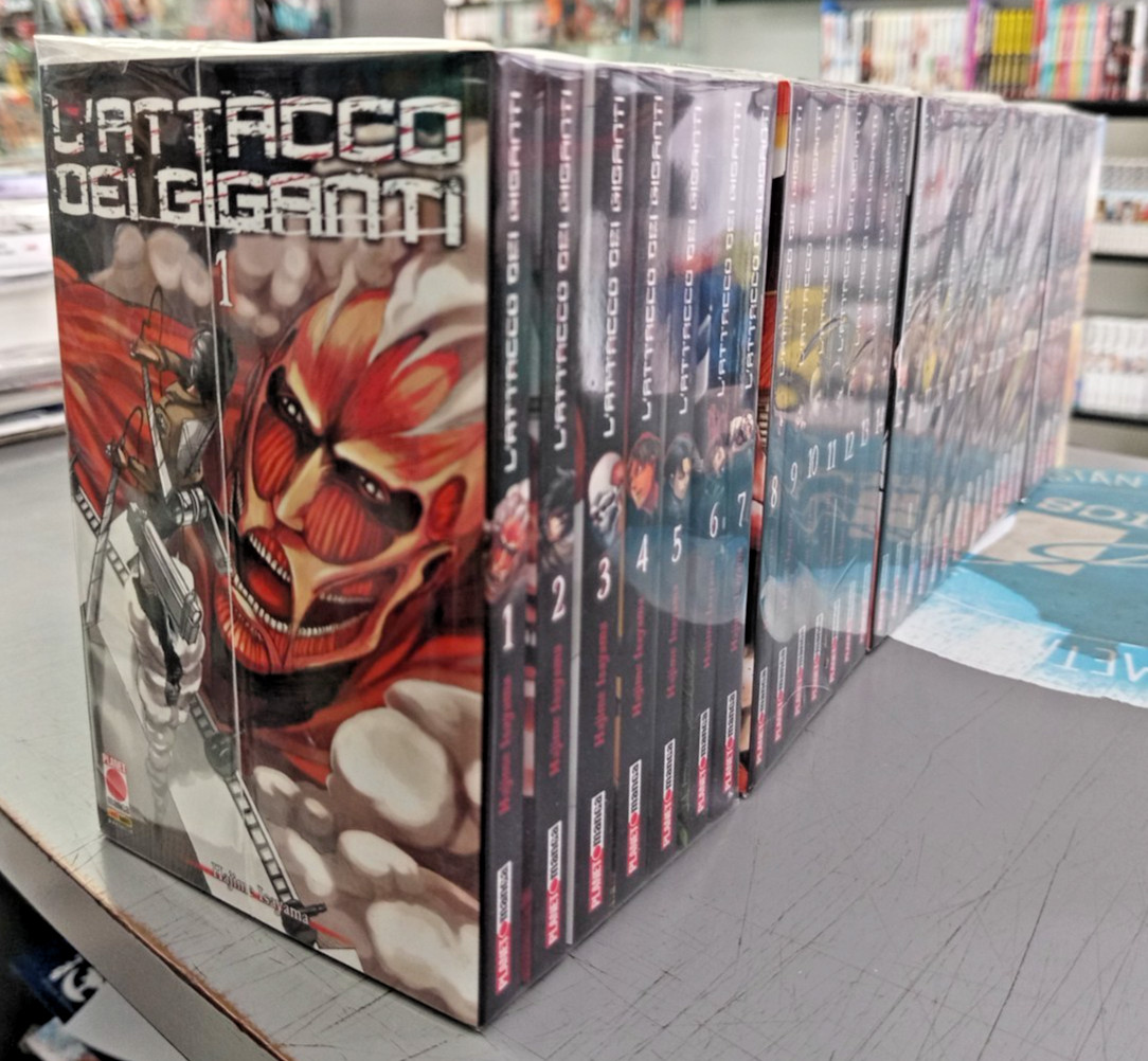 L'Attacco dei Giganti 1/34 SERIE COMPLETA - Hajime Isayama - Planet Manga
