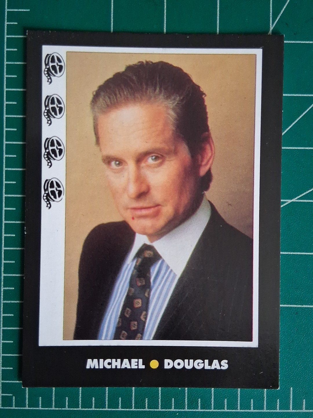 CARD MASTERS MOVIE TV 1993 I BELLISSIMI SUPERSTAR MICHAEL DOUGLAS 