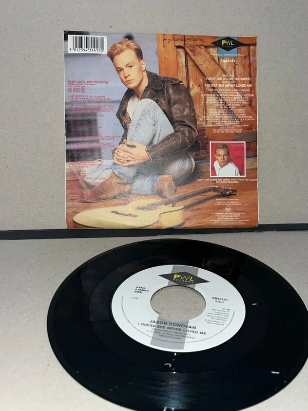 45 tours Jason Donovan disque vinyles