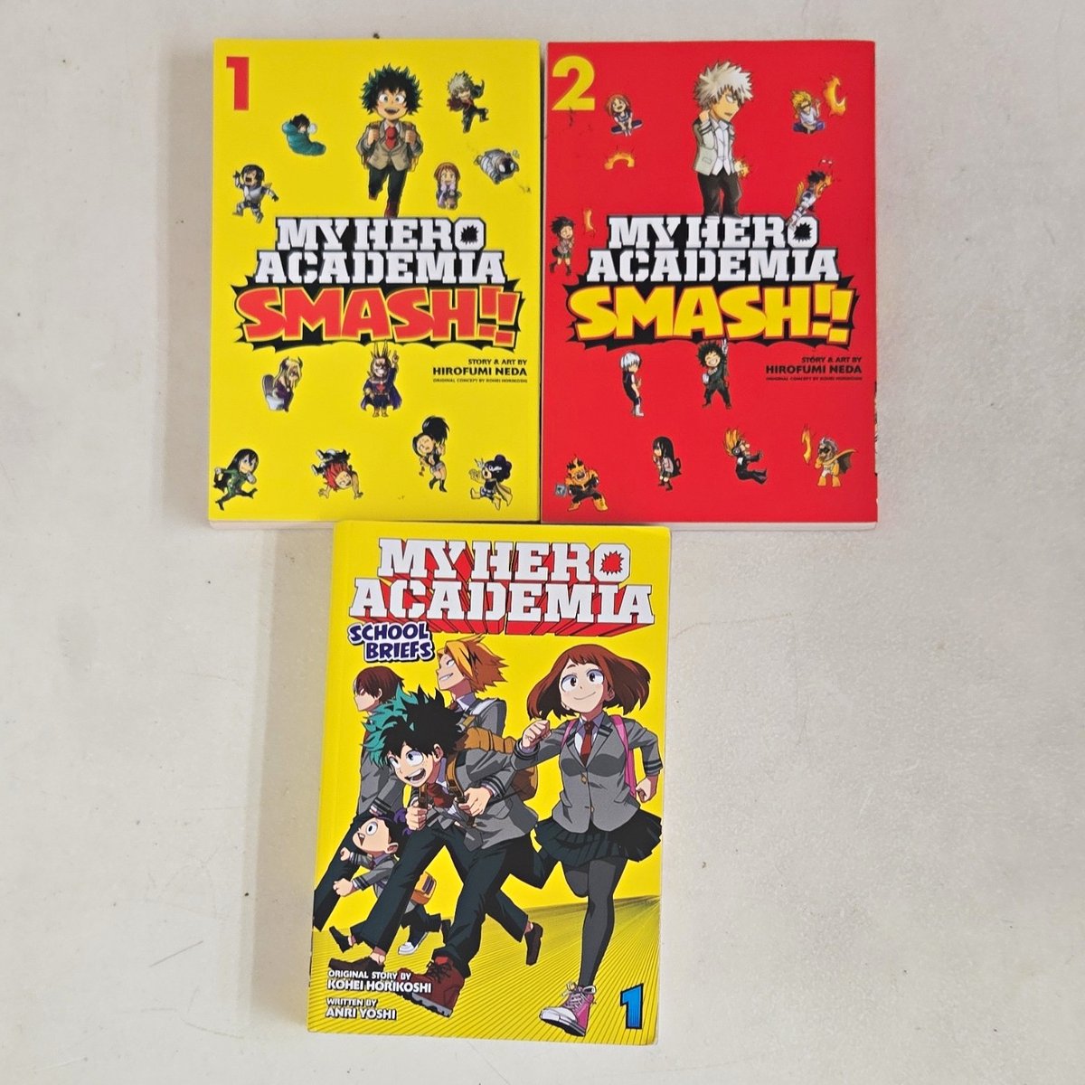 Lotto 3 libri volumi My Hero Academia. Prime stampe Viz Media