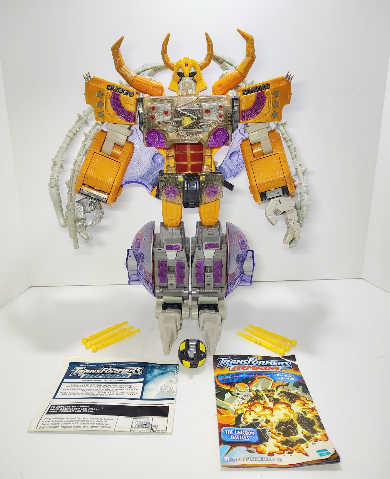 Transformers Armada Unicron Dead End 100% Complete Working
