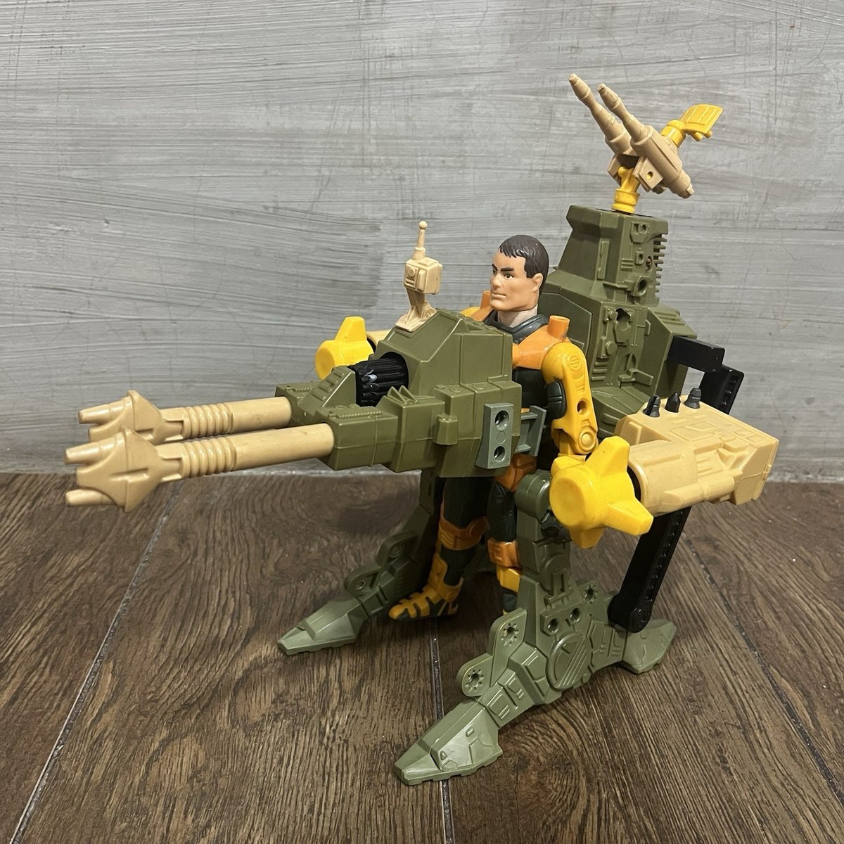 Kenner Centurions Detonator tutti i pezzi con figurina Jake Rockwell 1987 vintage