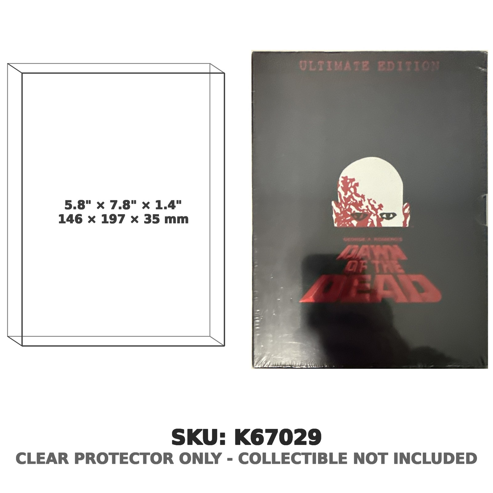 Protector For Dawn of the Dead Ultimate Edition DVD Set
