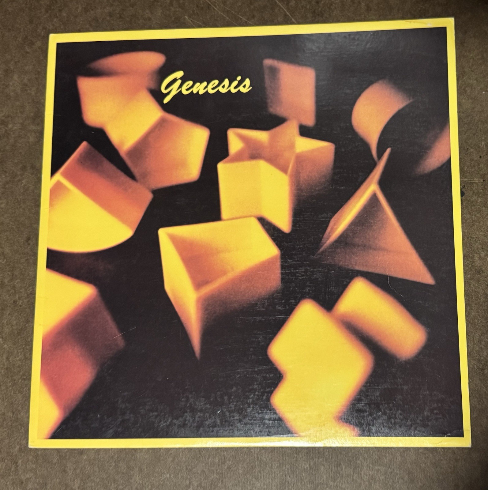 Genesis Self-Titled Vinyl Record - 1983 Atlantic 80116-1 VG+